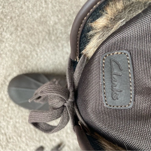 Clarks Waterproof Knee High Carina Boots - Picture 3 of 9